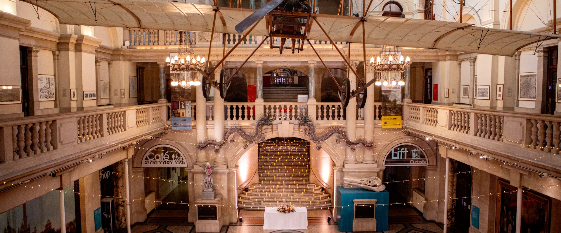 Receptions at Bristol Museum and Art Gallery