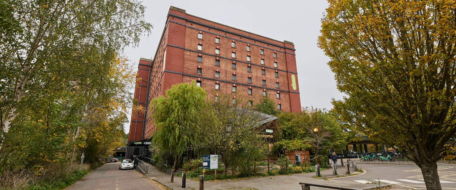 Location and parking at Create Centre Bristol