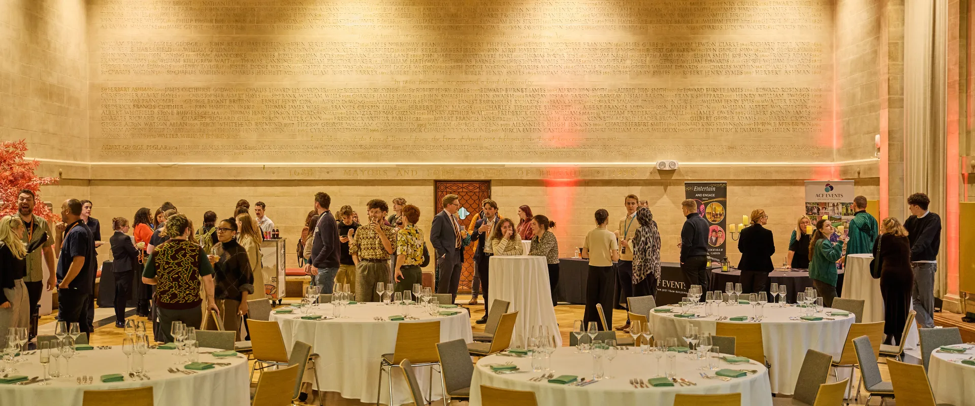 Christmas parties at Bristol City Hall