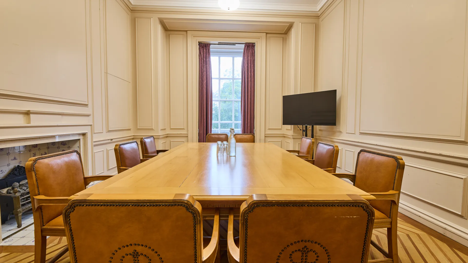 bristol city hall leather chairs meeting room
