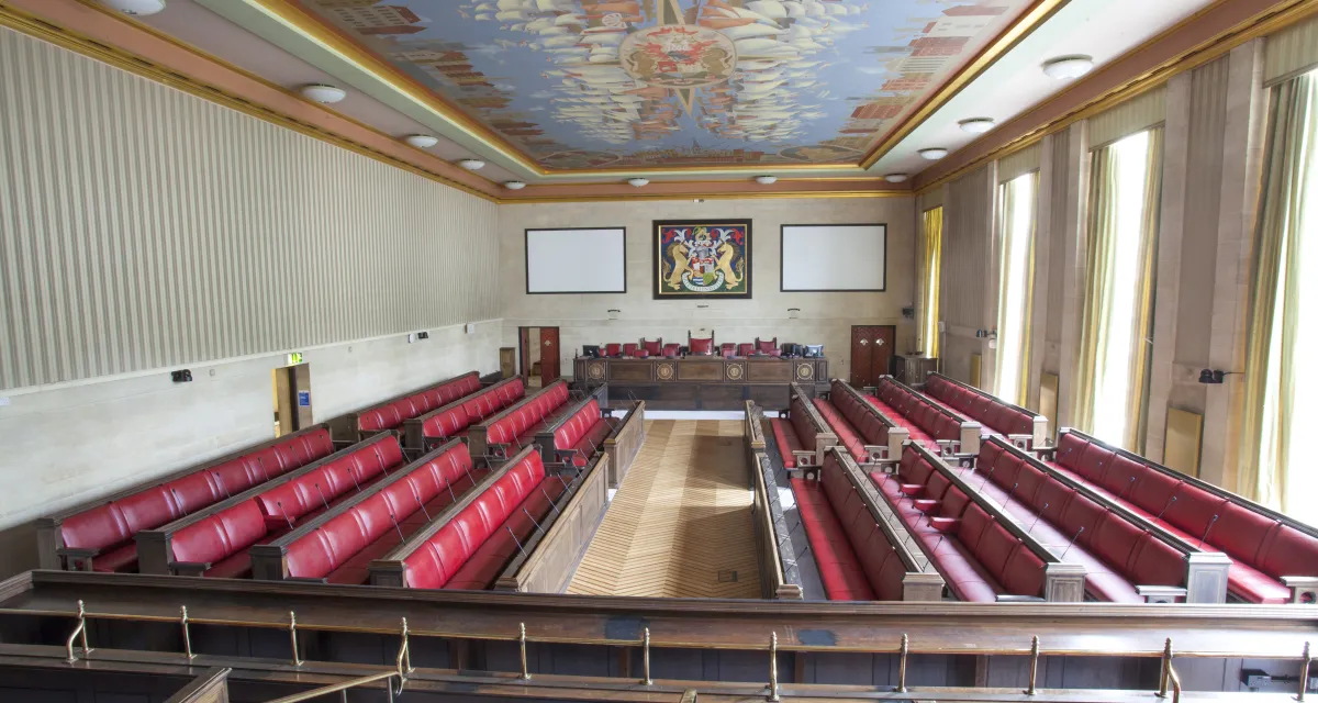 Council Chamber at Bristol City Hall